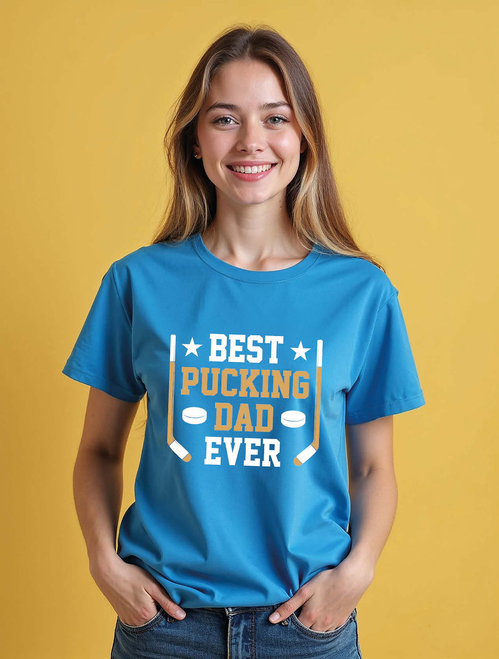 Thumbnail: best pucking dad ever Modern Women’s Printed Graphic Streetwear T-Shirt