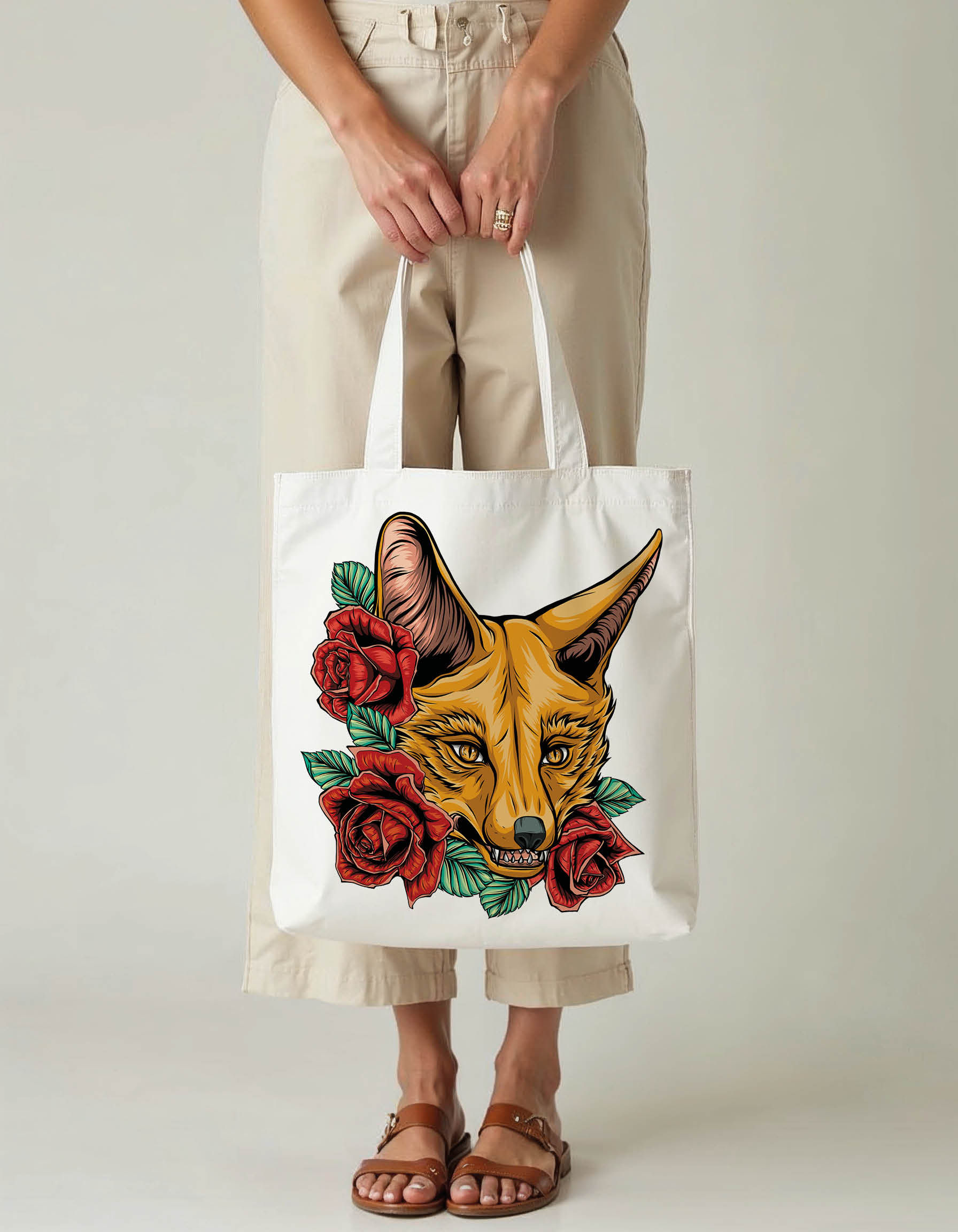 Floral Tote Printed Bag – Modern Artistic Design Best Price