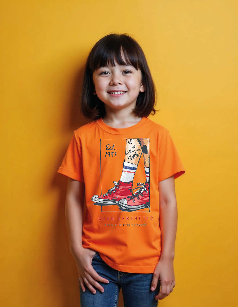 Thumbnail: Eat Born Printed T-Shirt for All age