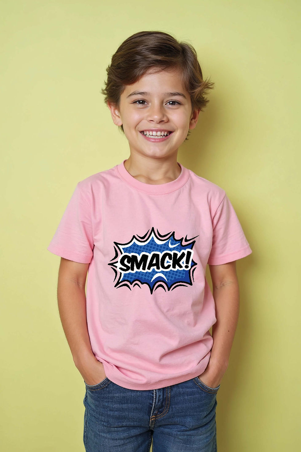 smack! Stylish Printed T-Shirt for Boys & Girls – Print Design tees