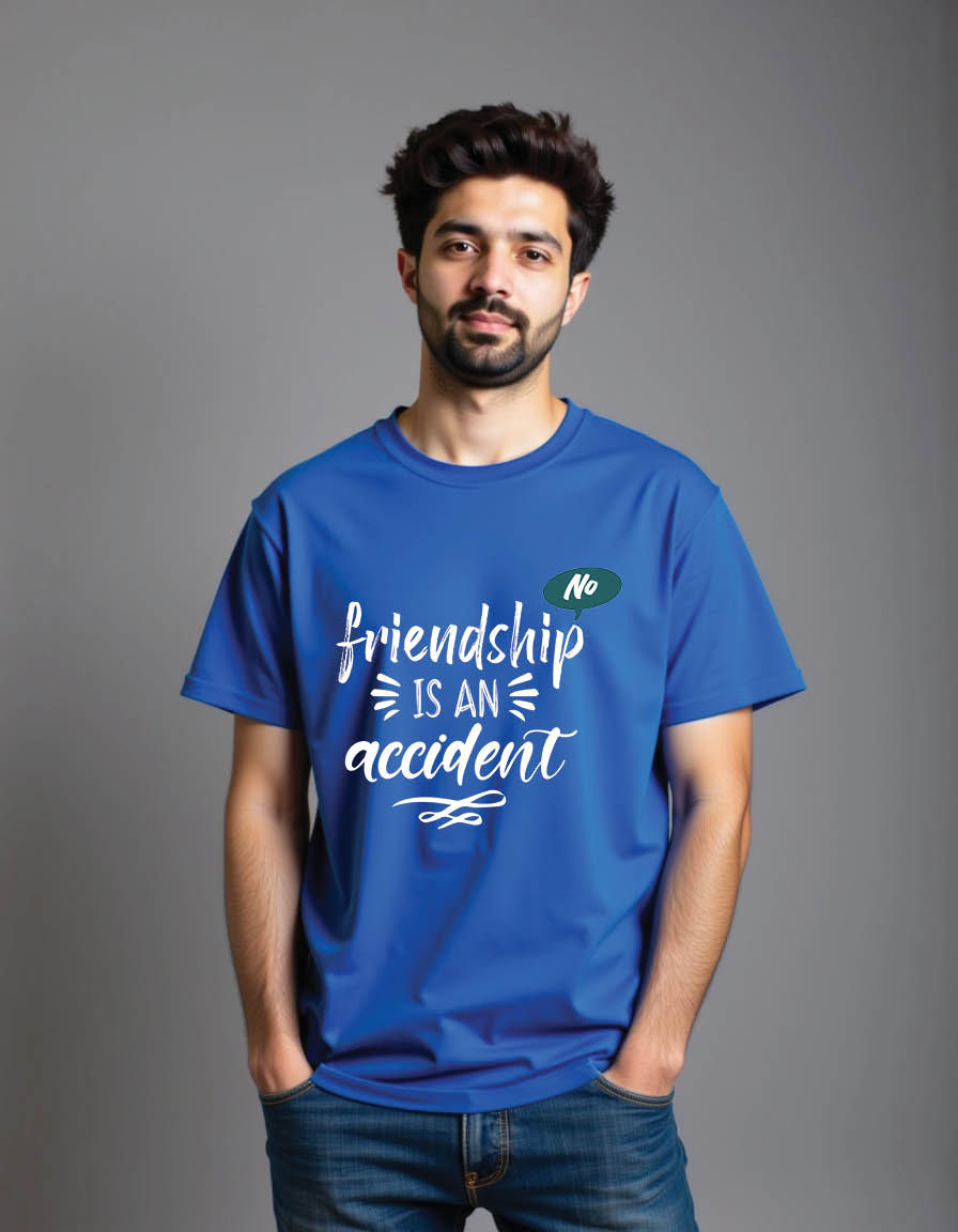 Thumbnail: friendship day special mens printed graphic t shirts