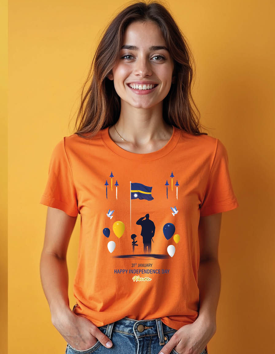 Thumbnail: Happy independance day nauna Unisex printed graphic t shirt
