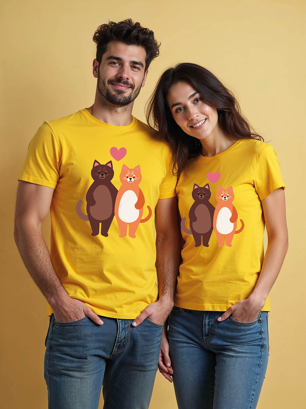 Thumbnail: Matching Outfit Cartoon Couple Matching Tee Lovers Edition – Shop Now