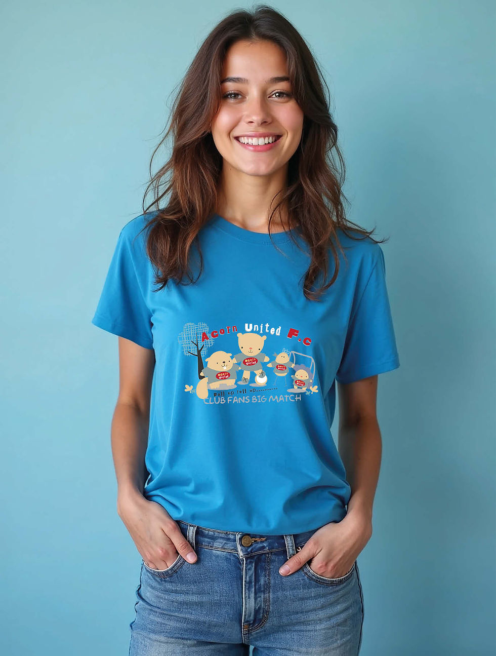 Thumbnail: Cartoon Bear Graphic Cool Women’s Stylish Graphic T-Shirt – Best Price