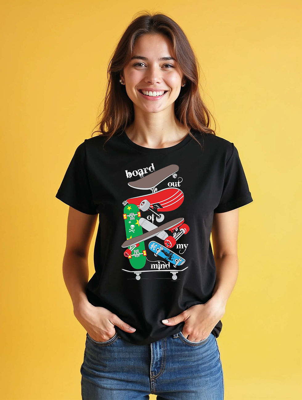 Thumbnail: Boar out from my mind Cool Women’s Streetwear T-Shirt – Discount Offer