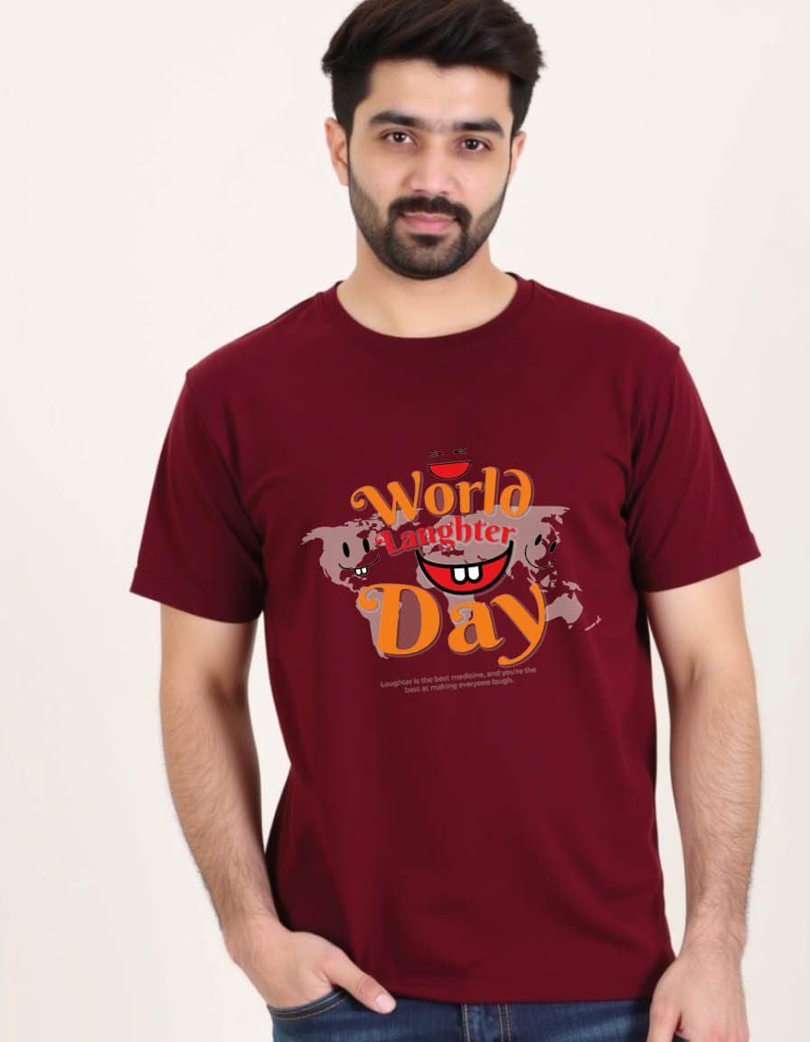World laughter day Unisex printed graphic t shirt