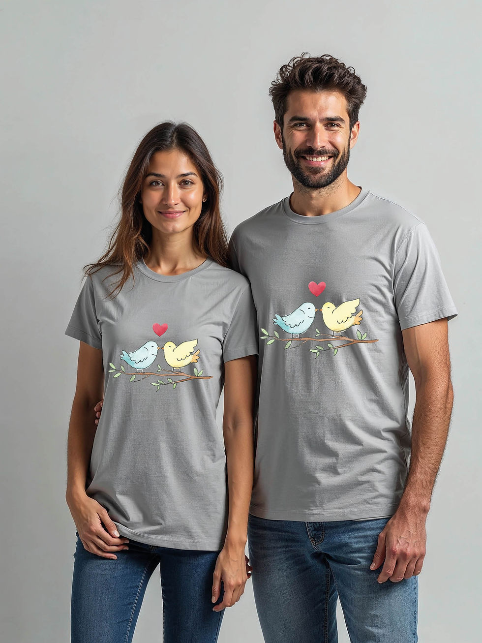 Thumbnail: Matching Outfit Cartoon Couple Matching Tee Lovers Edition – Sale