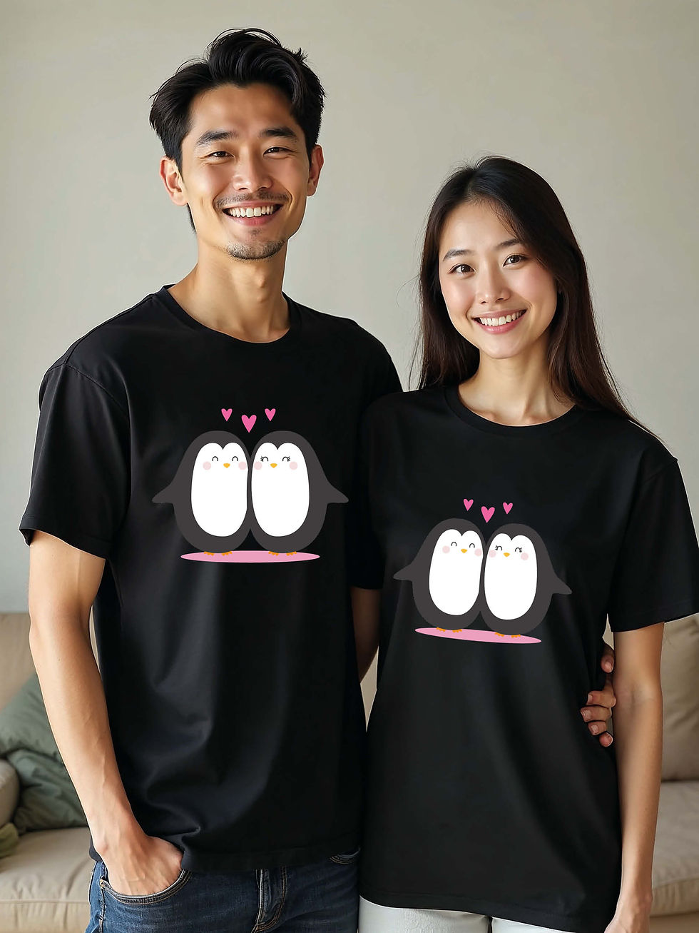 Thumbnail: Anniversary Animal Couple Matching Tee Lovers Edition – Shop