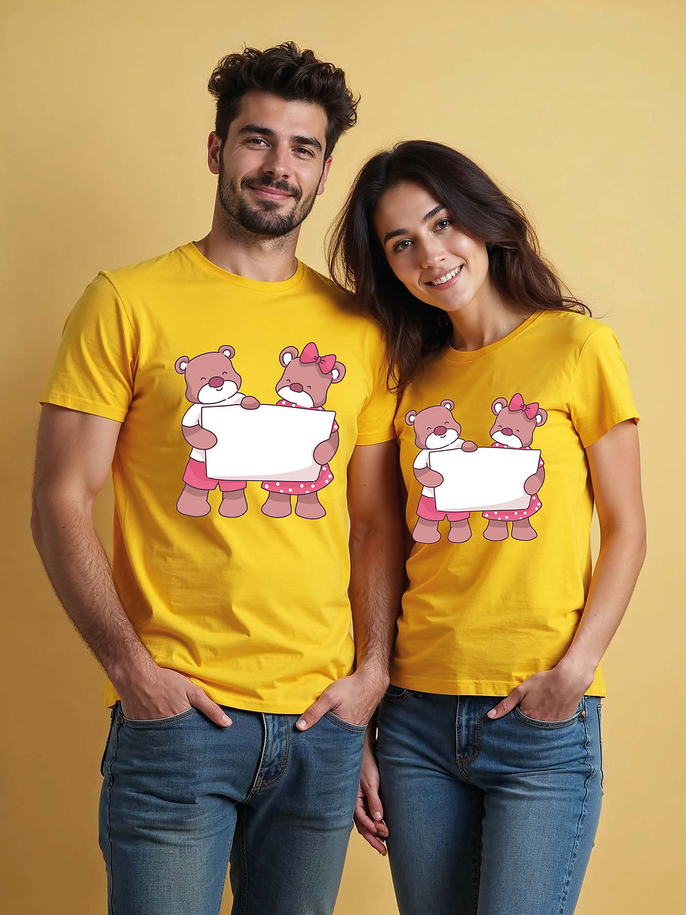 Thumbnail: Anniversary Cartoon Couple T-Shirt Lovers Edition – Low Price Offer