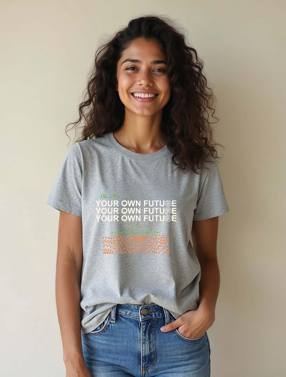 Thumbnail: your own future it's time to write a new story Stylish Women’s Graphic T-Shirt
