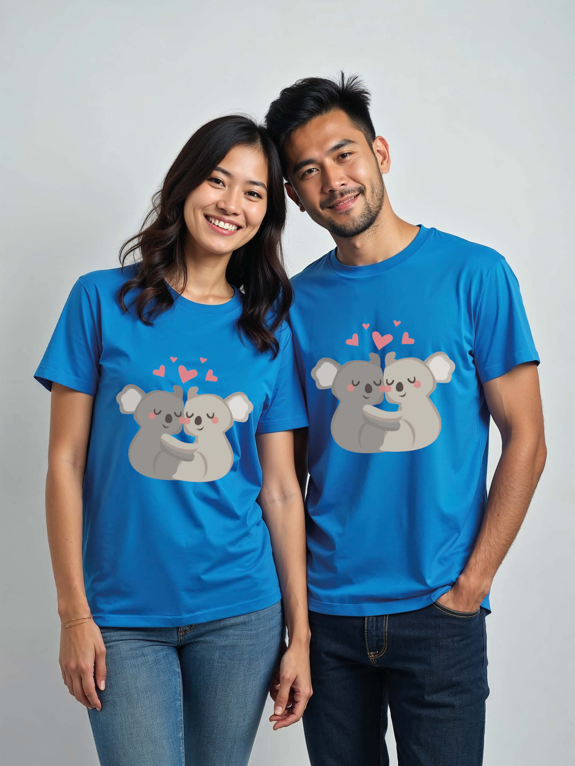 Anniversary Cartoon Couple T-Shirt Lovers Edition – Buy Now