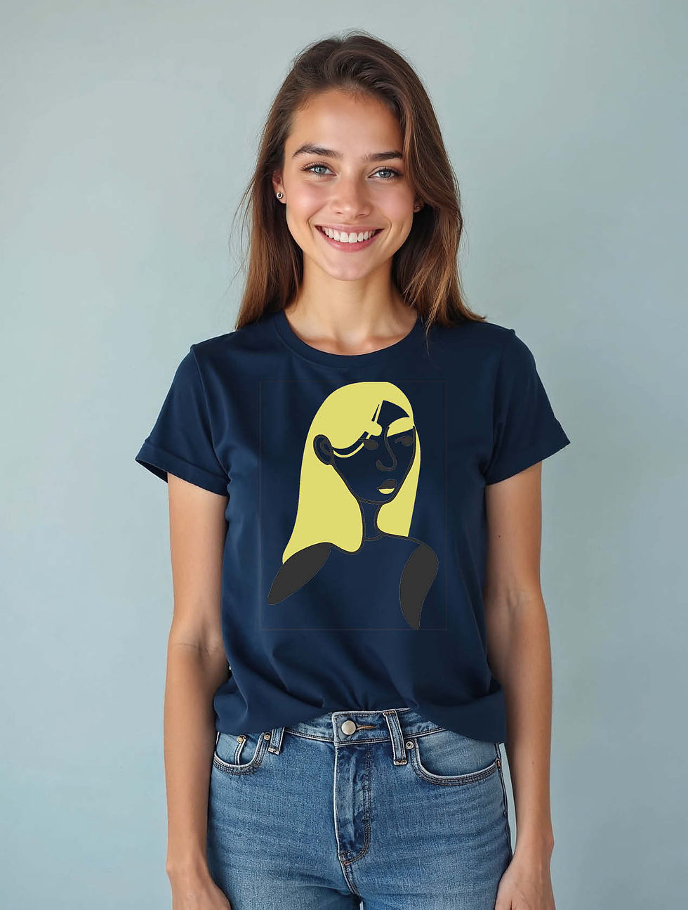 Thumbnail: Blonde Mood Stylish Women’s Printed Graphic Streetwear T-Shirt – Low Price Offer