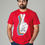 Thumbnail: get lucky good luck crossed fingers sign mens printed graphic t shirt