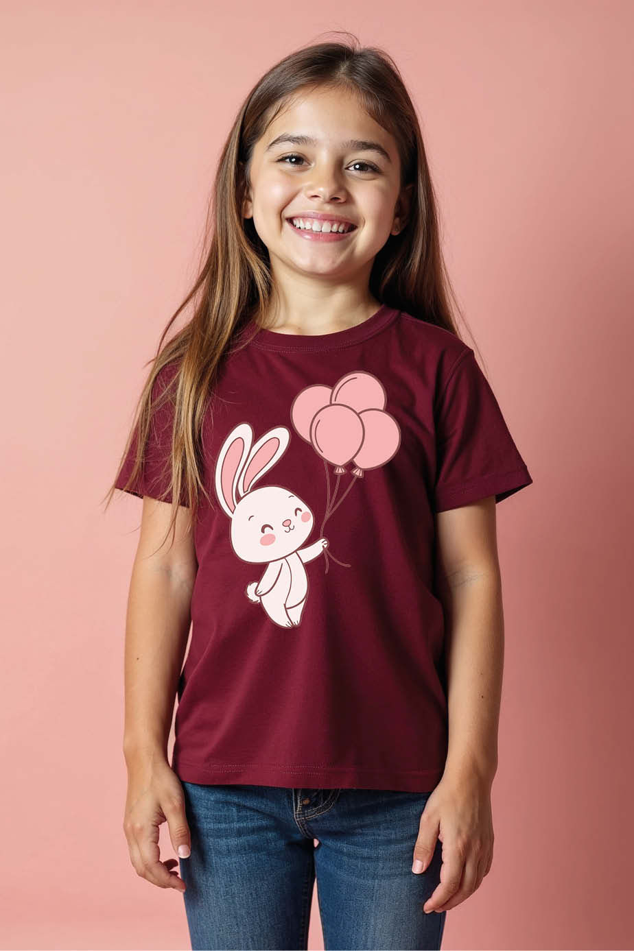 Thumbnail: Cotton Printed T-Shirt for Boys & Girls – Drawing Print Design