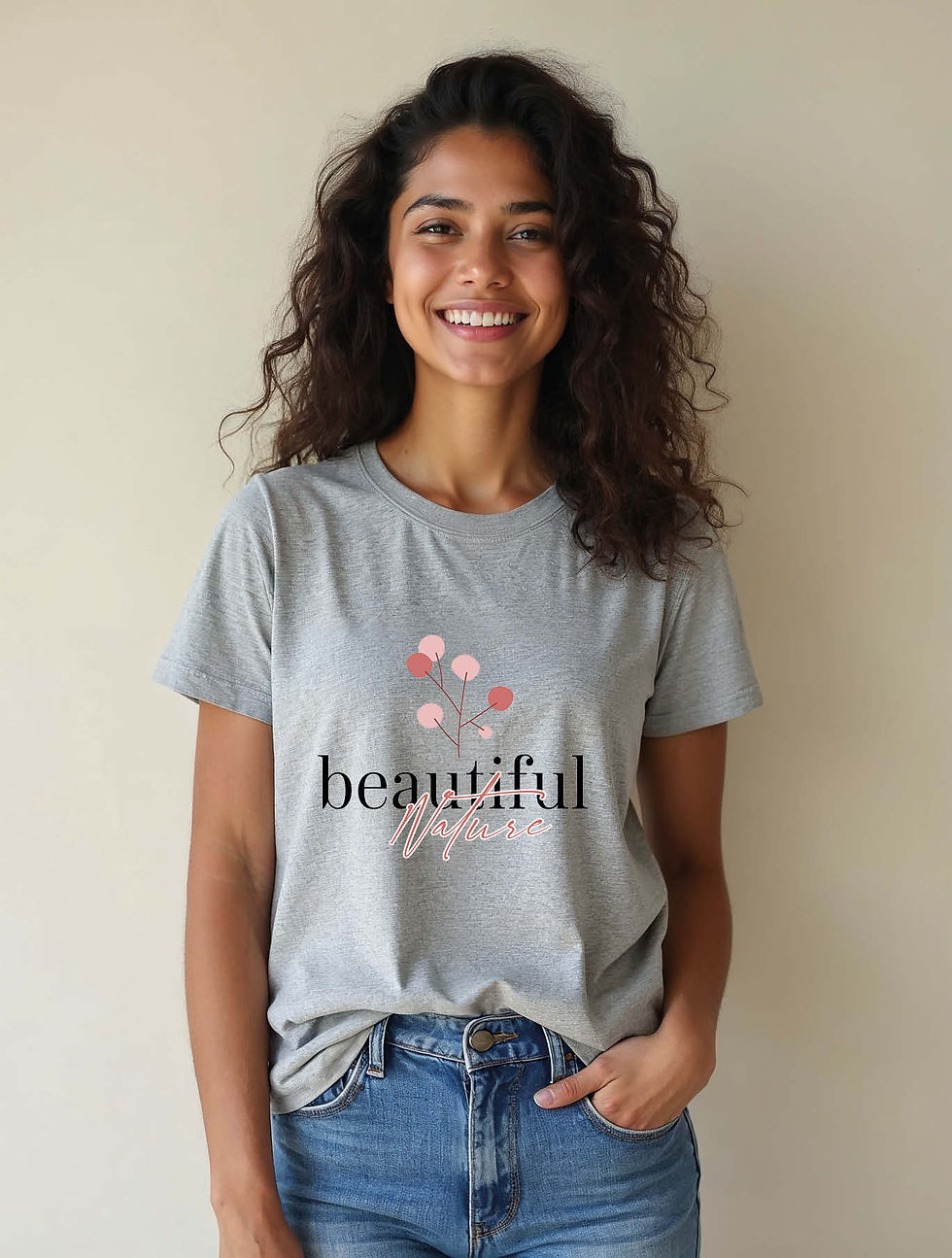 Thumbnail: beautiful nature Chic Women’s printed graphic T-Shirt best price