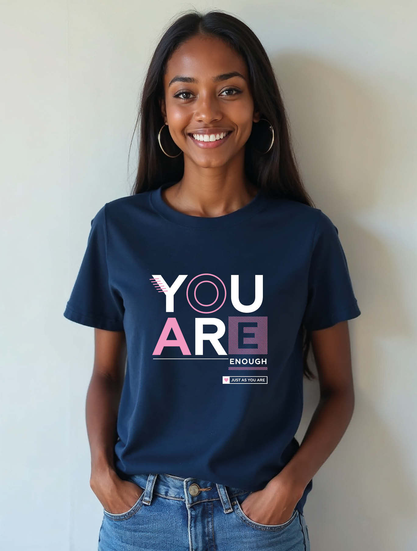 you are enoughTrendy Women’s Printed T-Shirt – Shop Now