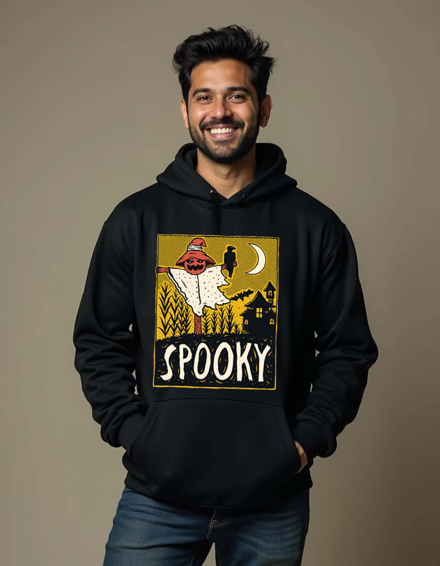 Thumbnail: spooky Stylish Unisex Graphic Printed Hoodies for mens & womens