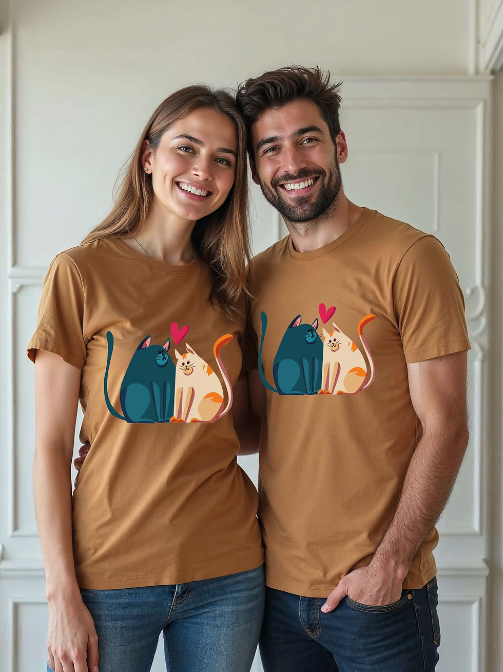 Thumbnail: Anniversary Animal Couple Matching Tee Lovers Edition – Best