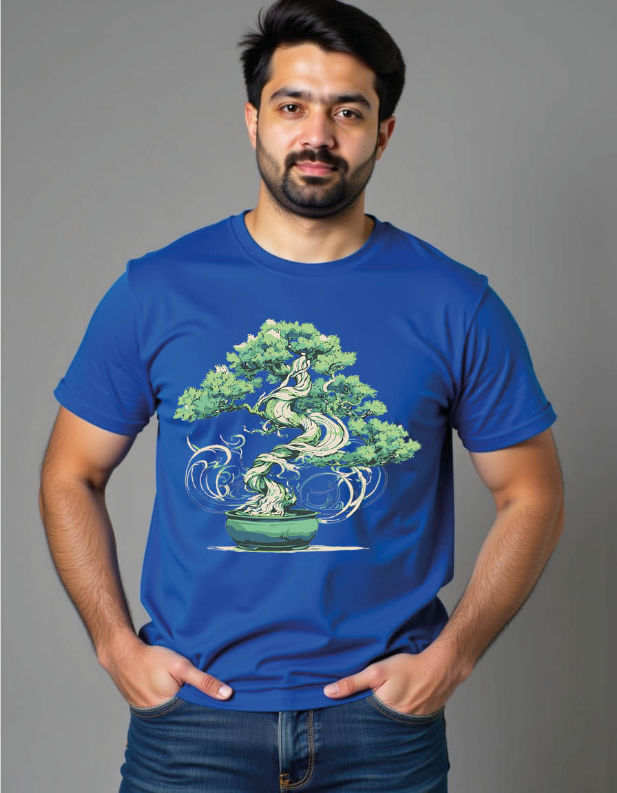Thumbnail: beautiful bonsai mens printed graphic t shirt