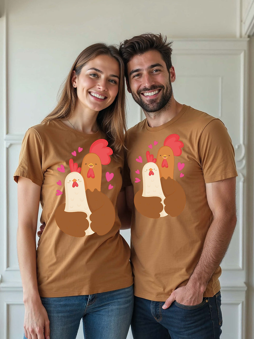 Thumbnail: Forever Love Animal Couple T-Shirt Lovers Edition – Hot Deal