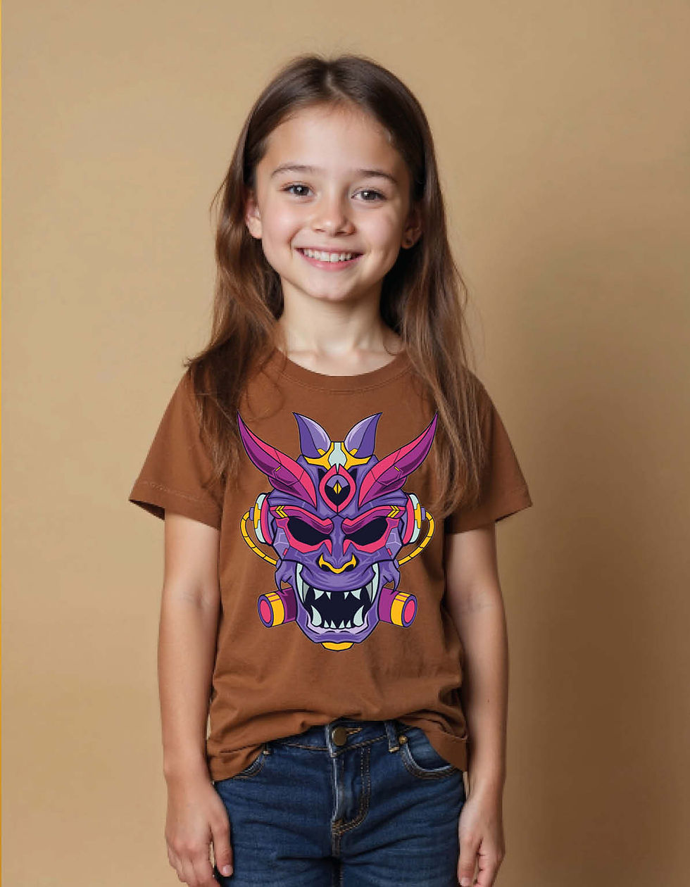 Thumbnail: japanes king mask Unisex Printed T-Shirt for All