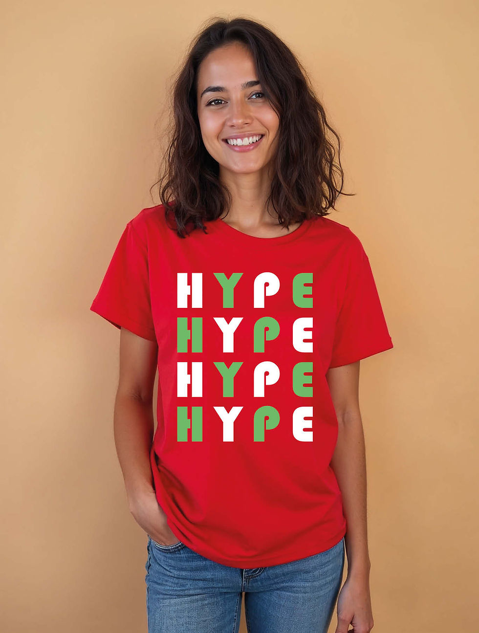 Thumbnail: hype Classic Women’s  stylish printed Graphic T-Shirt