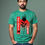 Thumbnail: amore heart control simpl vintage mens printed graphic t shirt