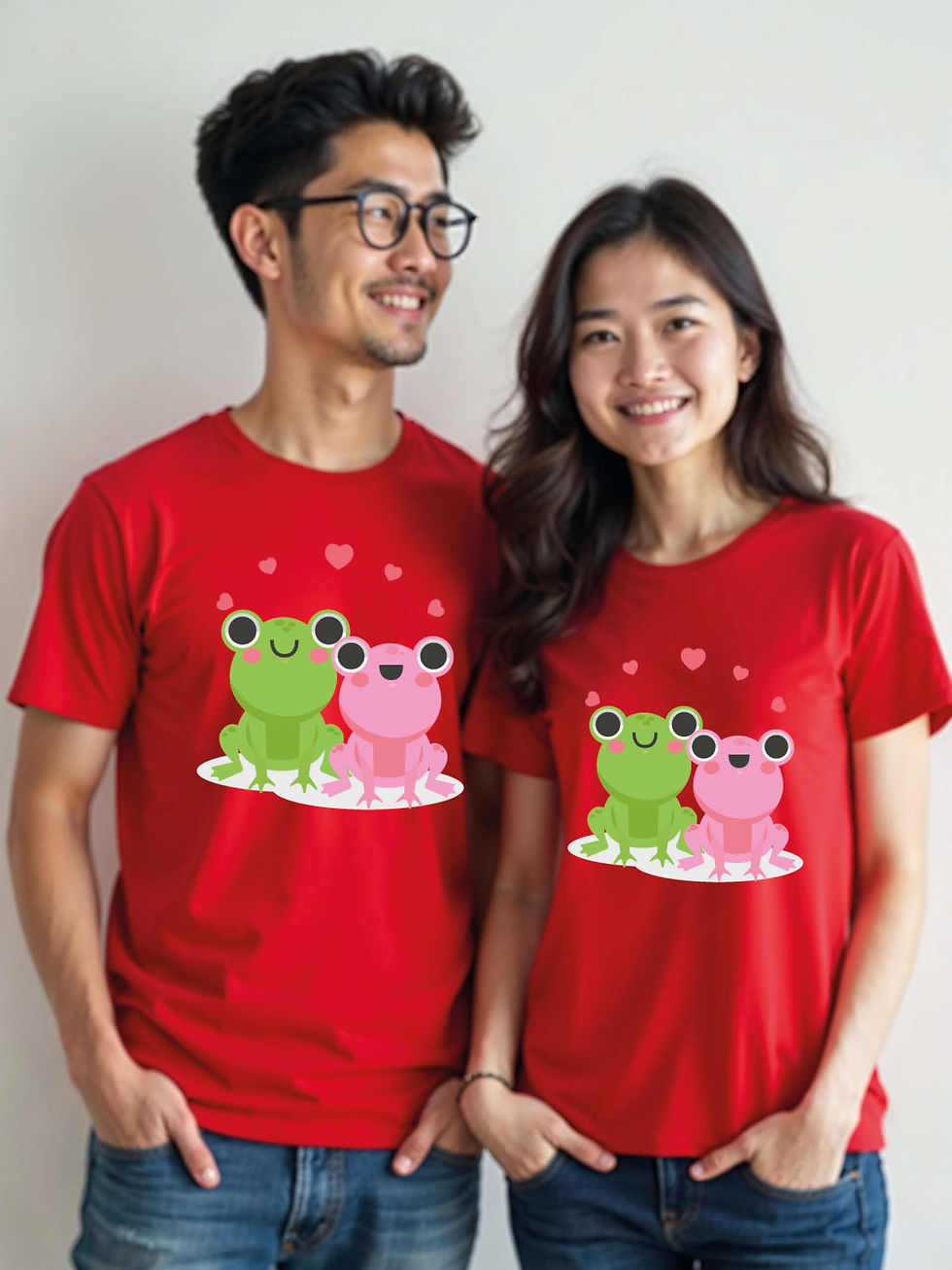 Anniversary Cartoon Couple T-Shirt Lovers Edition – Premium Quality
