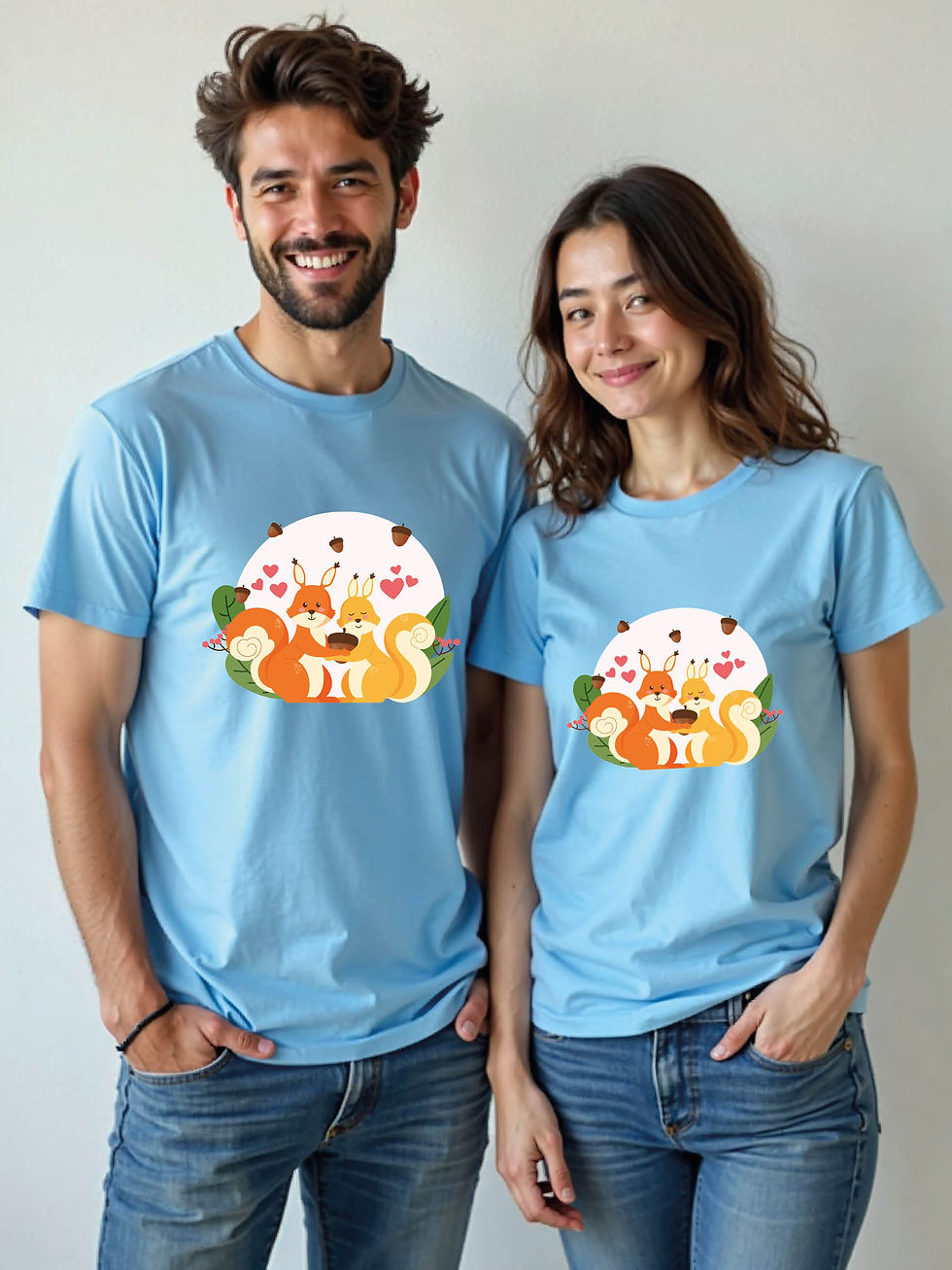 Thumbnail: Soulmates Cartoon Couple Matching Tee Lovers Edition – Limited Stock