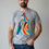 Thumbnail: woman mens printed graphic t shirt