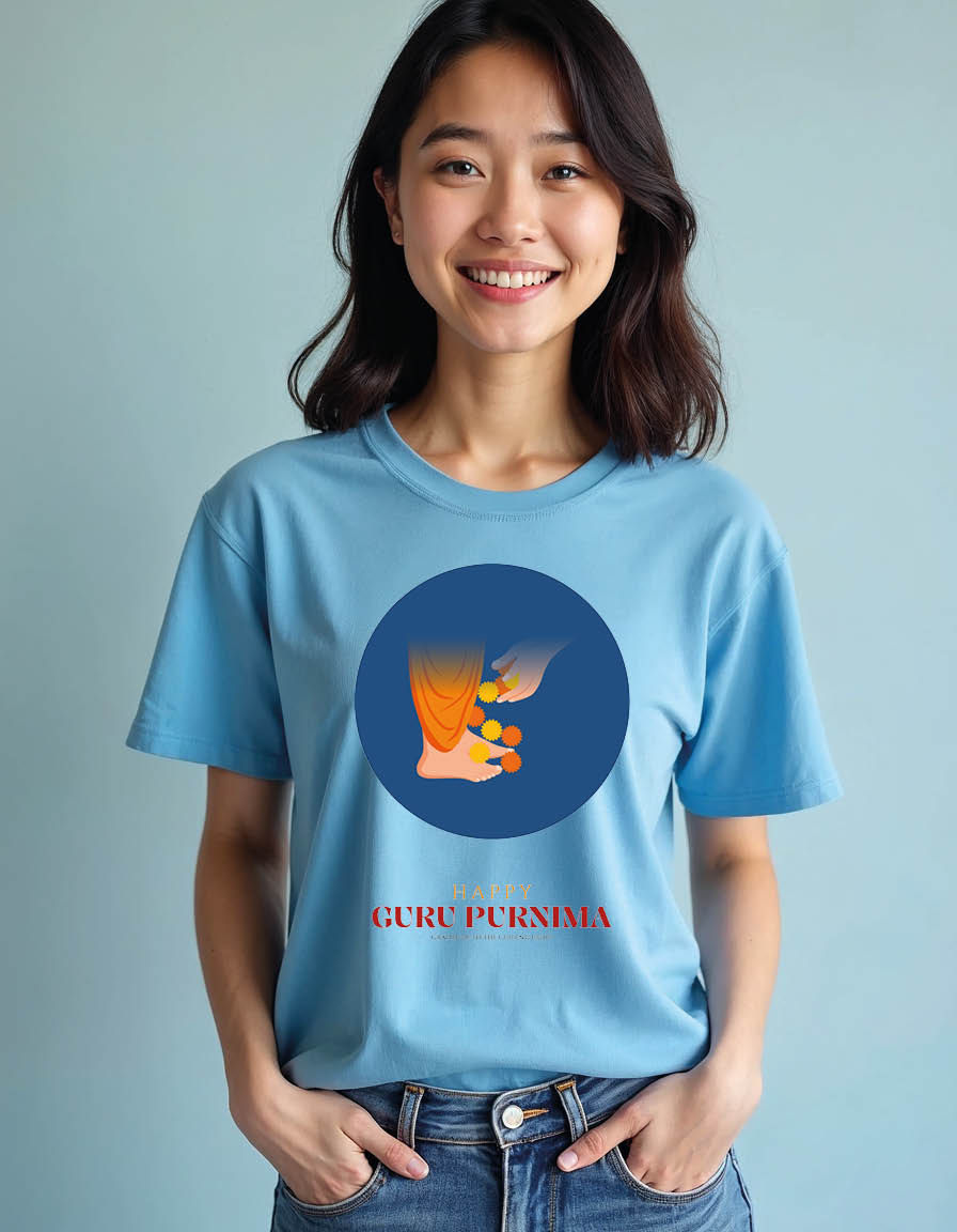 Thumbnail: Guru Purnima Unisex printed graphic t shirt