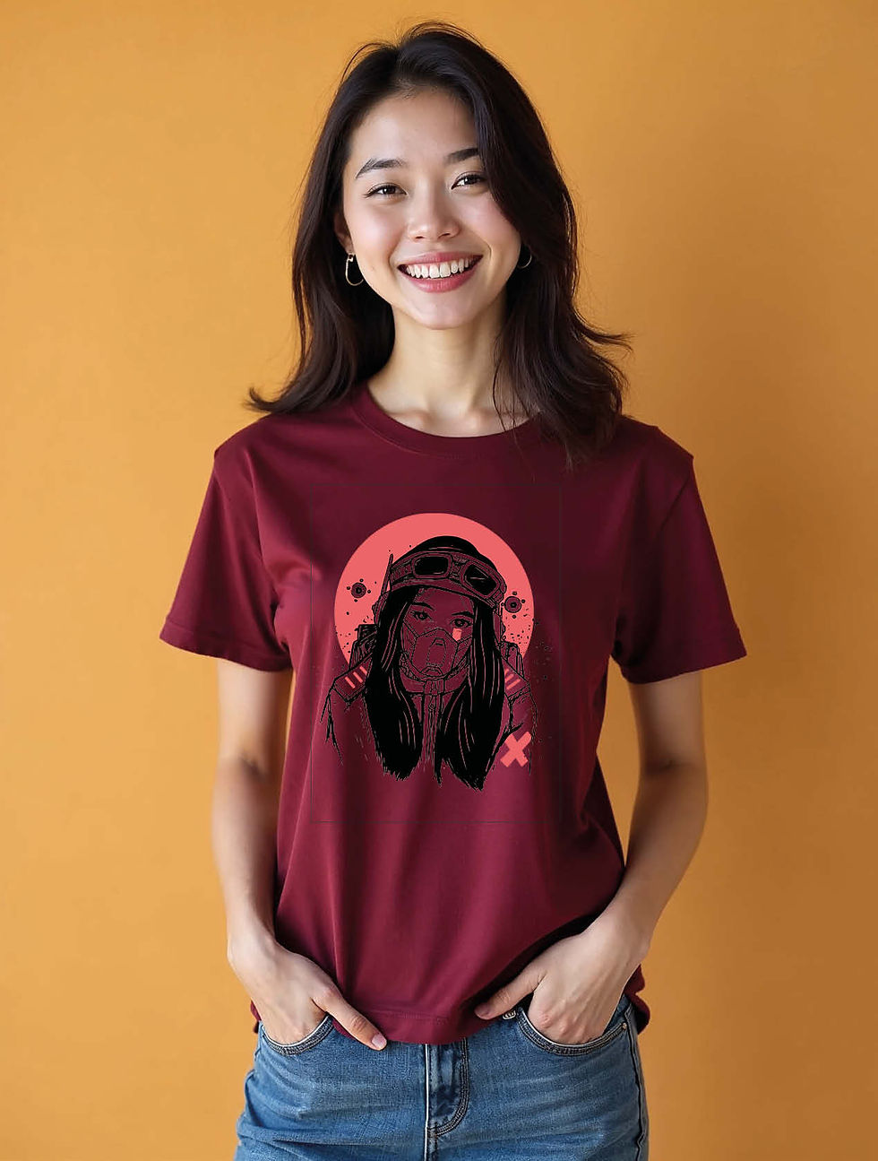 Thumbnail: Wasteland Whisper  Urban Women’s Streetwear T-Shirt – Premium Quality