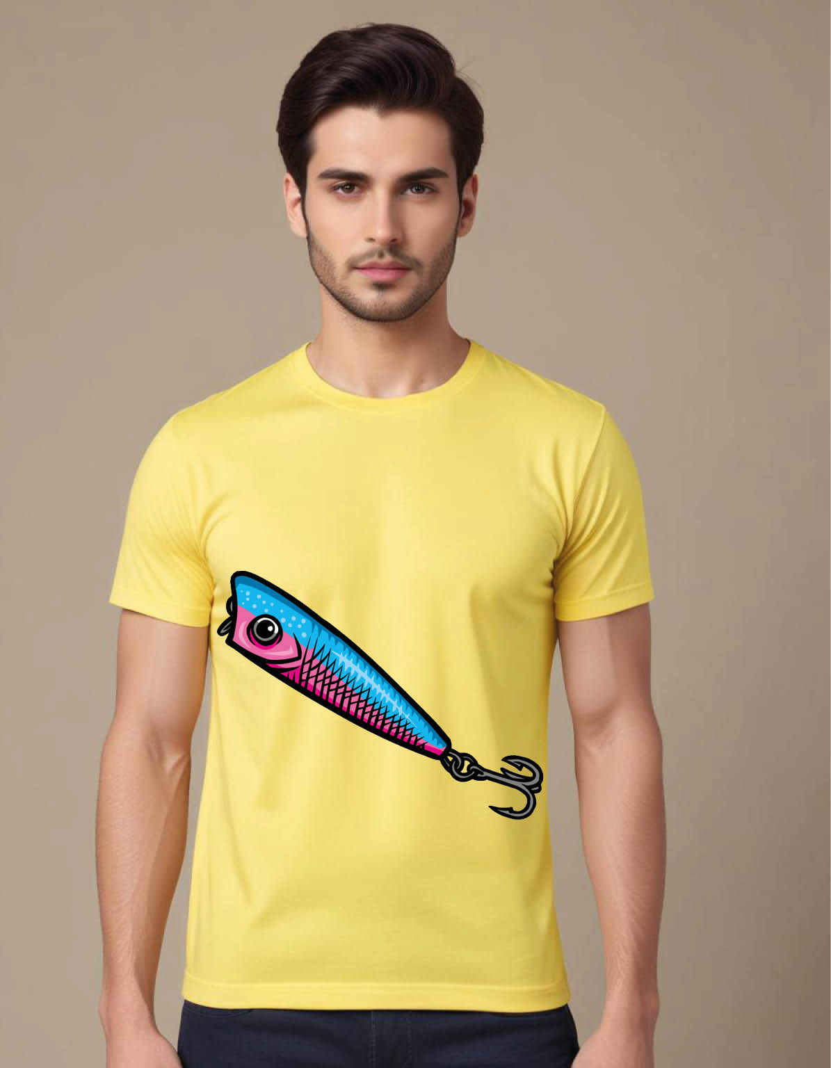 fishing equipment mens printed graphic t shirt
