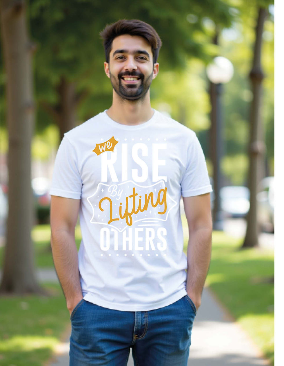 Thumbnail: Rise By Lifting OthersUnisex Printed T-Shirt for All