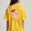 Thumbnail: Cute Cartoon Cheese Slice Wearing Hair Clip Unisex Drop Shoulder Oversized Tees