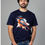 Thumbnail: bird with pop art style mens printed graphic t shirt