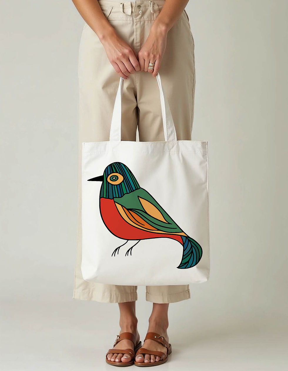 Love Tote Printed Bag – Trendy Canvas Fashion Bag Premium Quality