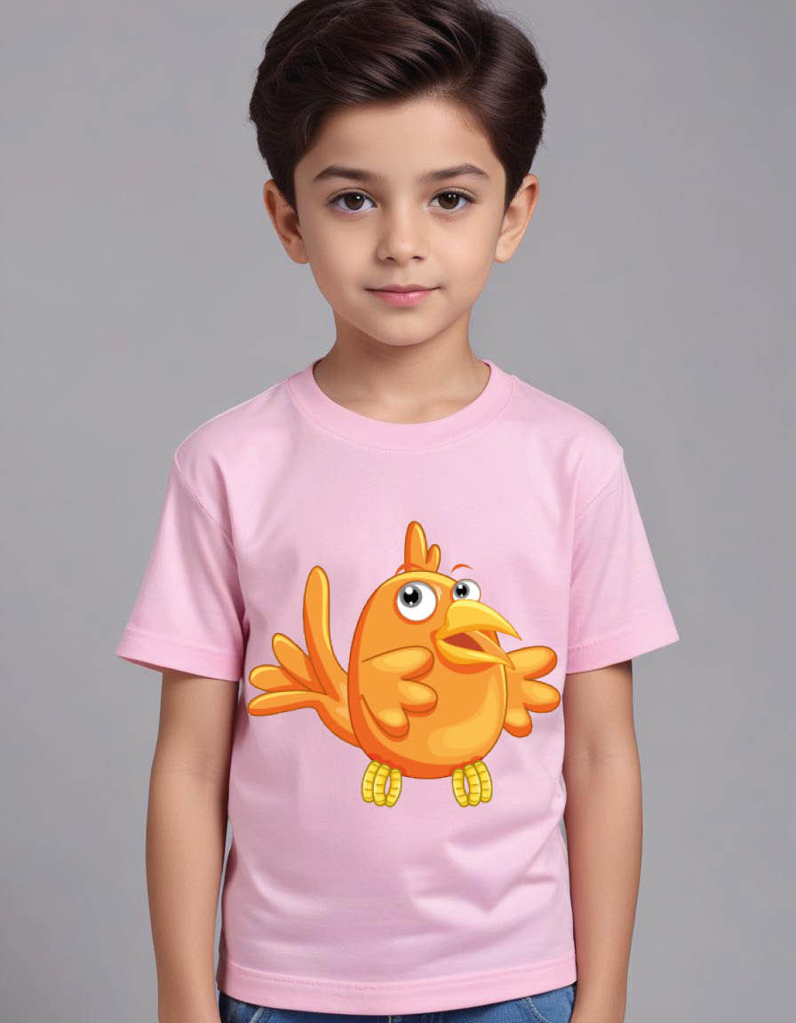Thumbnail: Duck Modern Printed Cotton Tee – Made with Premium Cotton