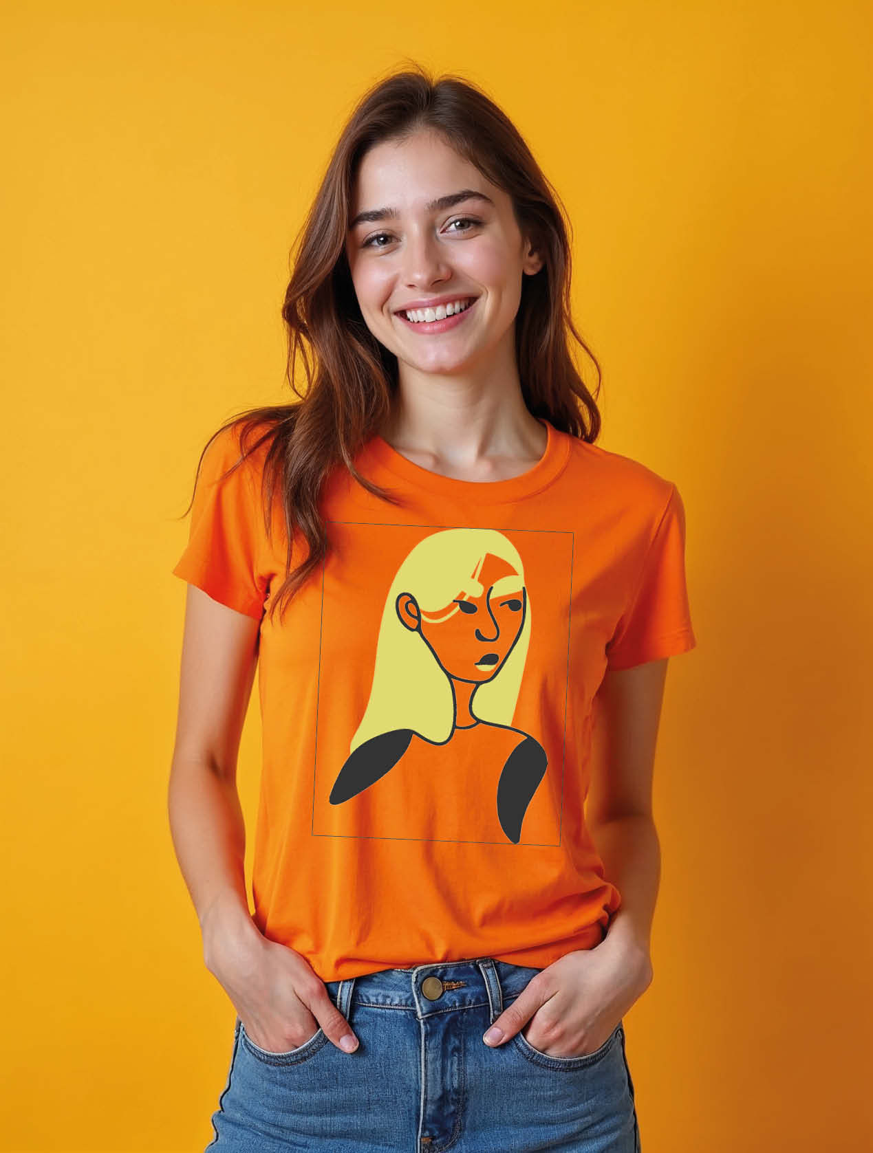 Blonde Mood Stylish Women’s Printed Graphic Streetwear T-Shirt – Low Price Offer