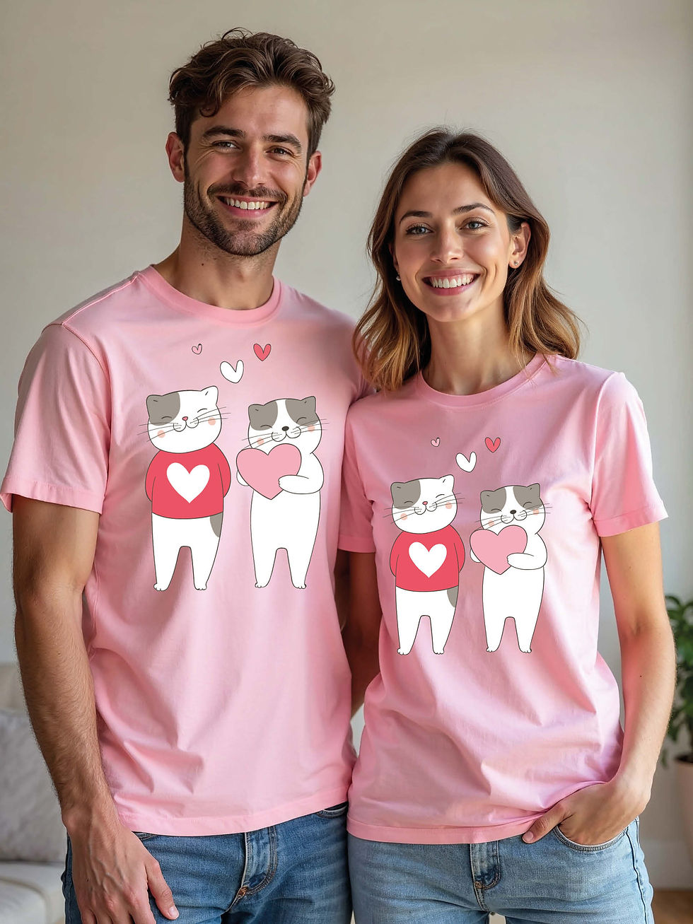 Thumbnail: Couple Goals Animal Couple Matching Tee Lovers Edition – Shop