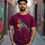 Thumbnail: bird with pop art style mens printed graphic t shirt