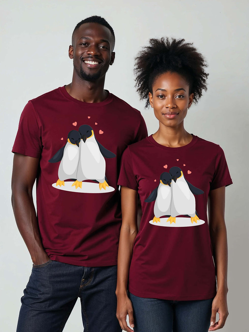 Thumbnail: Matching Outfit Cartoon Couple Matching Tee Lovers Edition – Sale