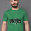 Thumbnail: green motorbike background mens printed graphic t shirt