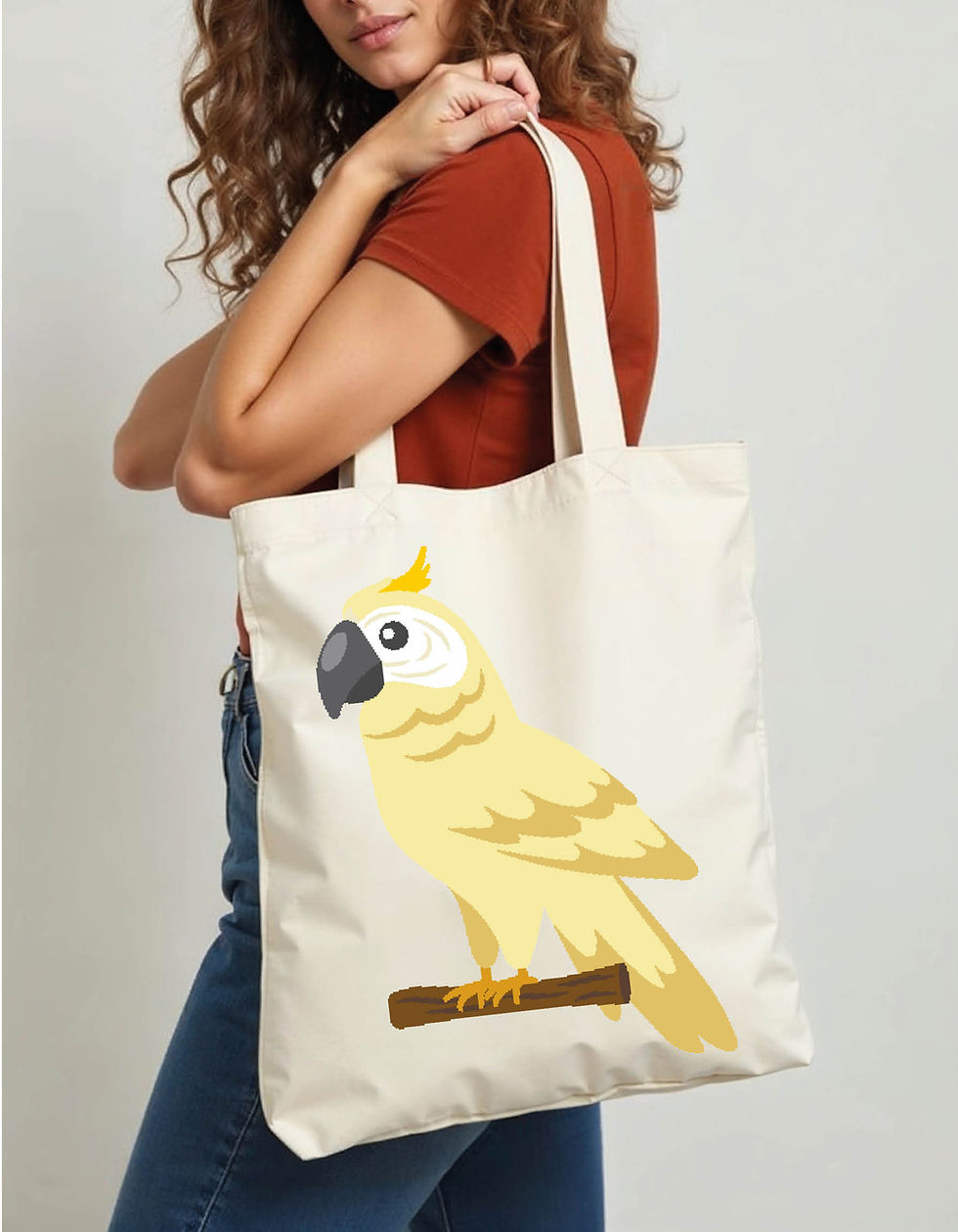Nature Inspired Tote Printed Bag – Fashionable Daily Use Tote Shop Now