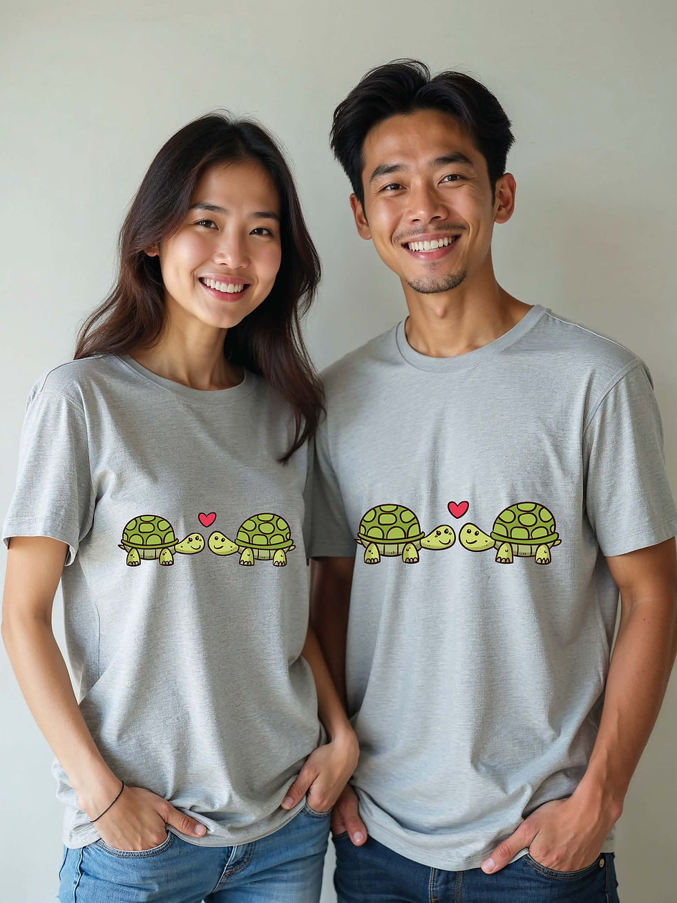 Thumbnail: Couple Goals Animal Couple Matching Tee Lovers Edition – Sale