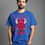 Thumbnail: epic mecha samurai head mens printed graphic t shirt