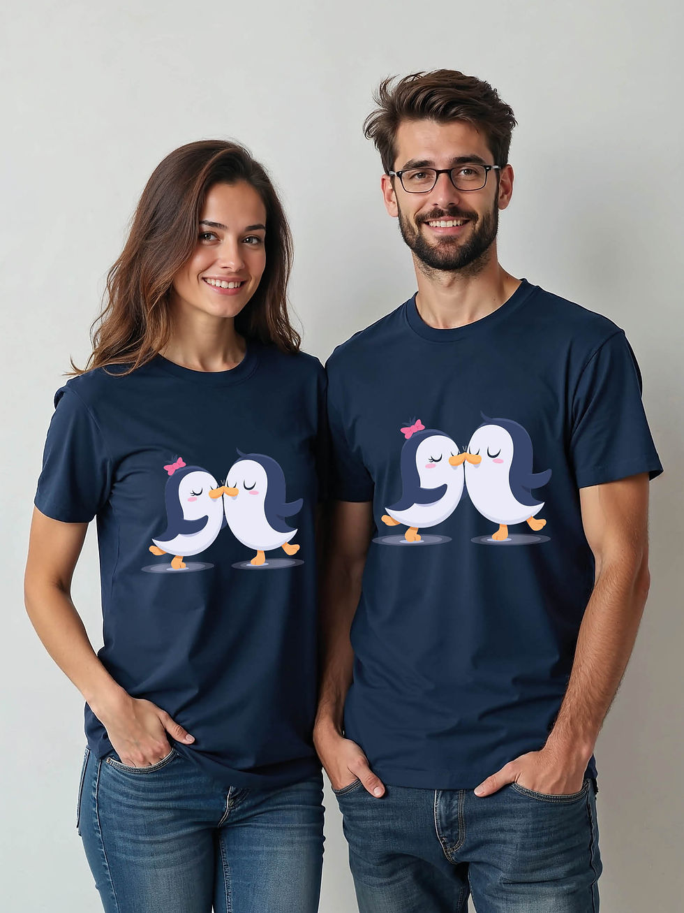 Eternal Love Cartoon Couple T-Shirt Lovers Edition – Premium Quality
