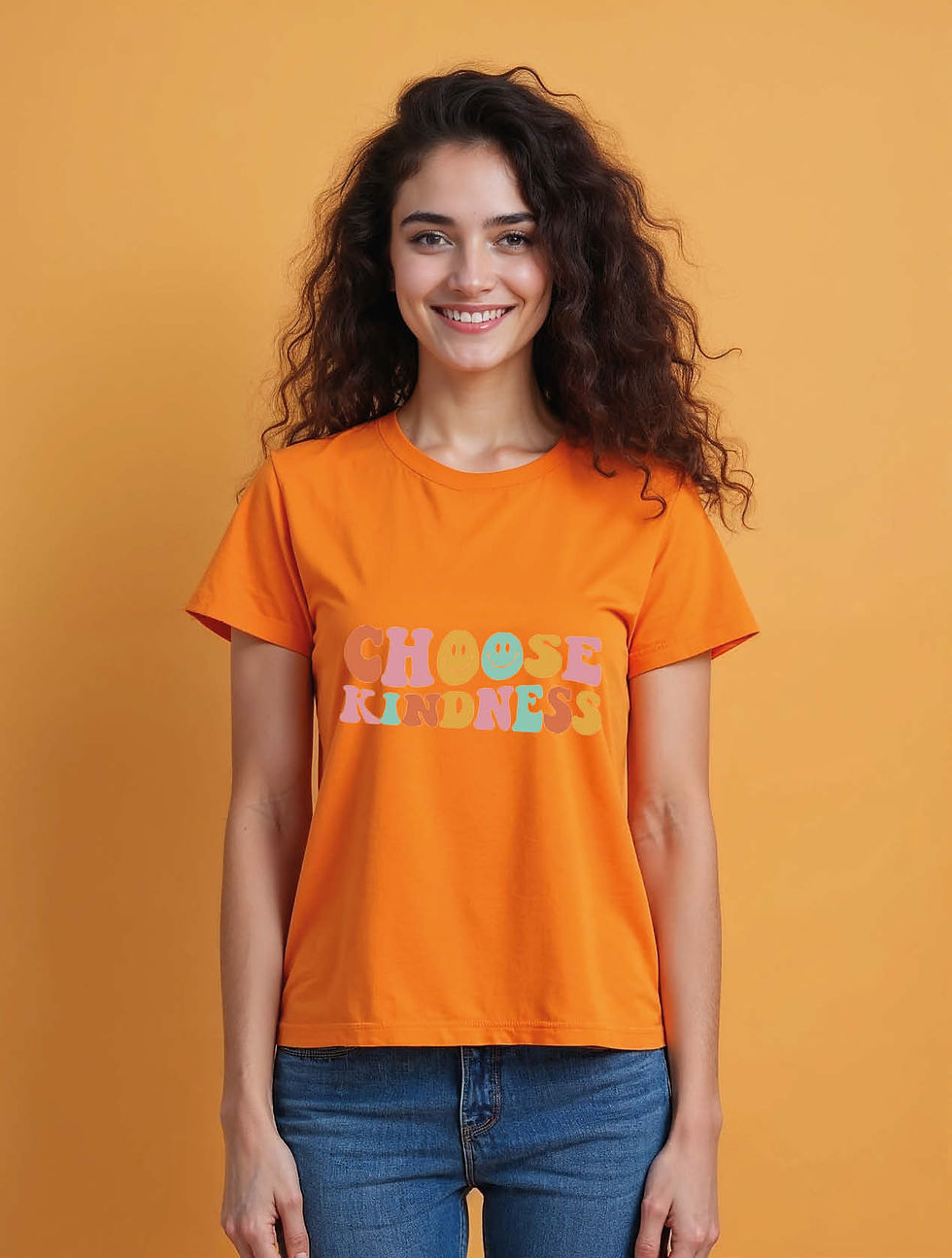 Thumbnail: choose kindness Modern Women’s Printed Graphic Streetwear T-Shirt – Best Price