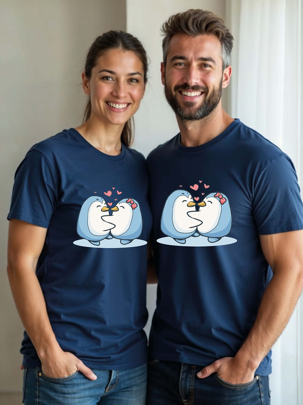 Thumbnail: Valentine’s Animal Couple T-Shirt Lovers Edition – Hot Deal