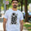 Thumbnail: sound power black white mens printed graphic tees
